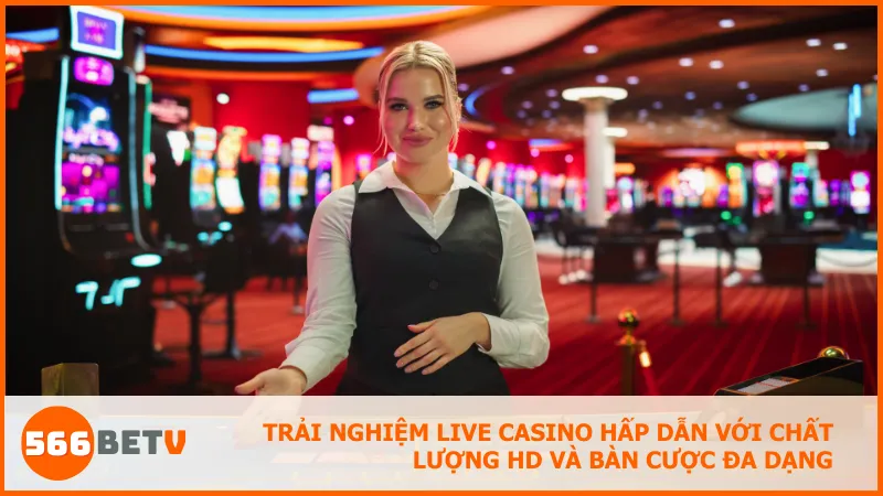 Trải nghiệm Live Casino hấp dẫn với chất lượng HD và bàn cược đa dạng