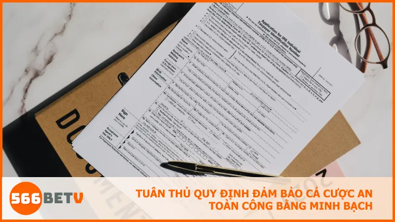 Tuân thủ quy định đảm bảo cá cược an toàn công bằng minh bạch