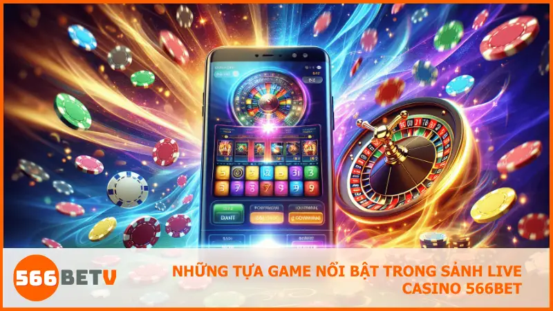 Những tựa game nổi bật trong sảnh live casino 566bet
