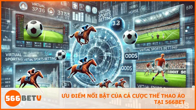 Ưu điểm nổi bật của cá cược thể thao ảo tại 566bet