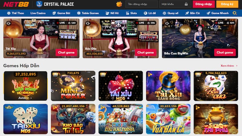 Giao diện nhà cái tối ưu cho người dùng